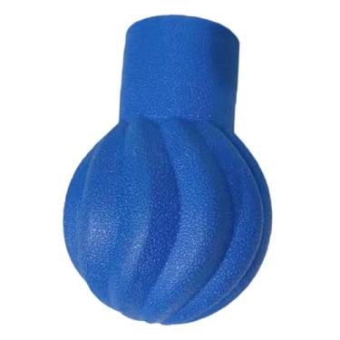 Imagem de simhoa Suporte para barra de chão giratório portátil para barra de remada, base para lenhadores, remadas, rotação, agachamentos divididos, casa, Azul