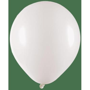 Imagem de BALÃO LISO - ART-LATEX Nº16 - BRANCO - Pacote com 12 unidades - Balões