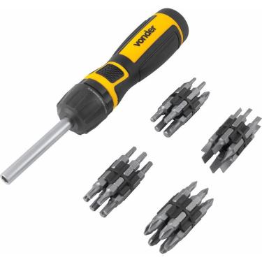 Imagem de Jogo Bits-ponteiras 49 Peças Encaixe Sextavado 1-4'' Vonder