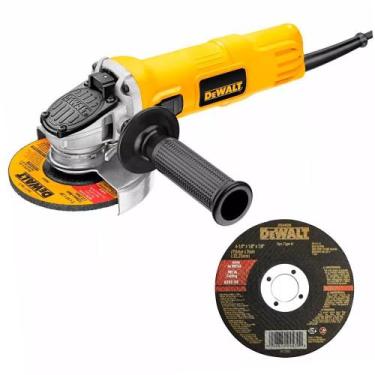 Imagem de Esmerilhadeira Angular 4.1/2" Dewalt 800W - DWE4020, 220V