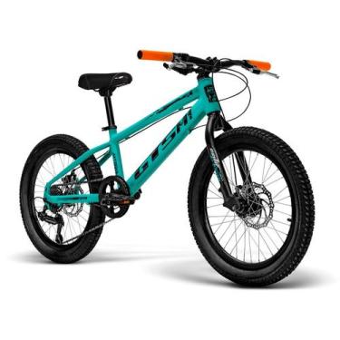 Imagem de Bicicleta GTSM1 MTB20 Câmbio Shimano 7v Freio a Disco, Verde água
