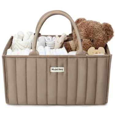 Imagem de Cesta de fraldas Blissful Diary Mocha Brown