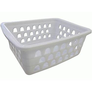 Imagem de Cesto Organizador Multiuso Médio Branco 0593 Uninjet