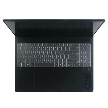 Imagem de Capa de teclado para HP OmniBook 7 16-az Series 2025 16-az0097nr 40.6 cm, 43.9 cm OmniBook 7 17-dc/OmniBook X 17-dd Series 17-dc0097nr 17-dd0047nr dd0057nr capa protetora de teclado TPU