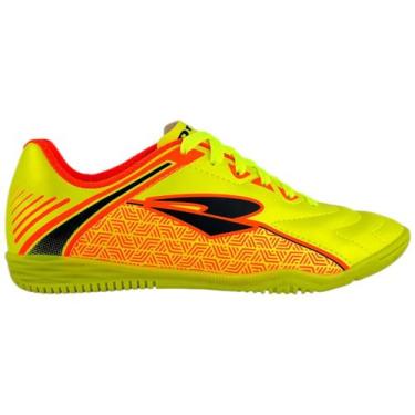 Imagem de Chuteira Masculina Indoor Dray Topfly Action  Futsal Salão, 40, Verde 
