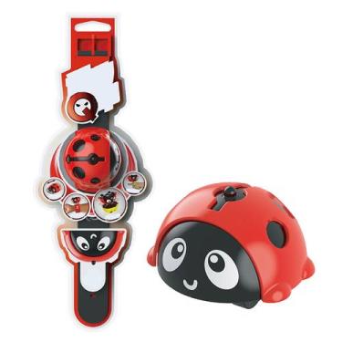 Imagem de Relógio giratório giroscópio brinquedo de carro pião puxar para trás c