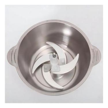 Imagem de Moedor Elétrico Potente Carne Picador Legumes Temperos 850w Cor Prata 