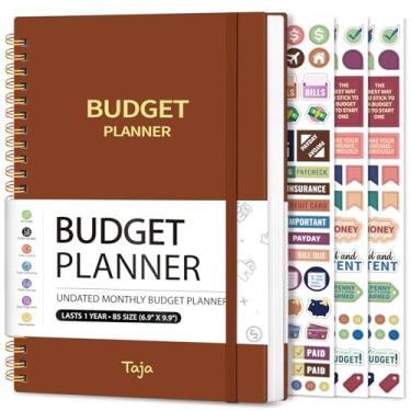 Imagem de Agenda de orçamento – Livro de orçamento mensal com caderno rastreador de despesas, organizador de notas sem data e planejador financeiro para assumir o controle do seu dinheiro, livro de contas 2025