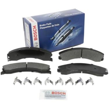 Imagem de Bosch Blue BE1411H Conjunto de pastilhas de freio a disco de cerâmica com ferragens - Dianteira e Traseira