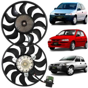 Imagem de Motor E Ventoinha Radiador Celta 1.0 1.4 2001 2002 2003 2004 - Velox  