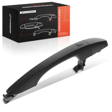 Imagem de A-Premium Maçaneta externa do lado do passageiro dianteiro direito compatível com Hyundai Tucson 2016-2021, com sistema de chave inteligente, preto com primer