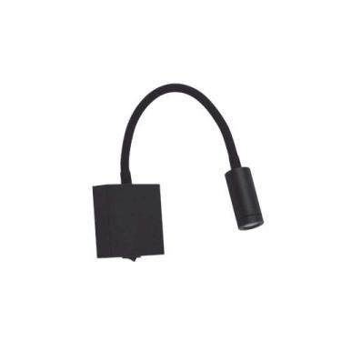 Imagem de Arandela Flexível Preta 3W 3000K Bivolt - ASTRALED