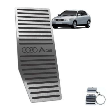 Imagem de Descanso de Pé Audi A3 1996 ATÉ 2006 Aço Inox Preto