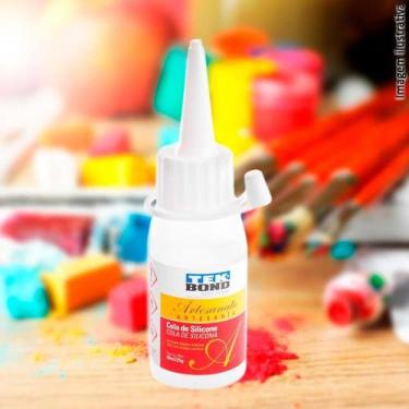 Imagem de Cola de Silicone 25g Líquida Para Artesanato - Genérico