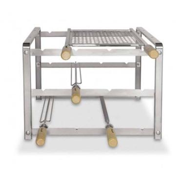 Imagem de Kit suporte 1004 em inox - giragrill