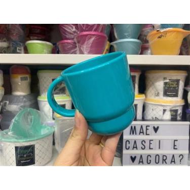 Imagem de Caneca Tupperware 370 ml Azul Claro - Linha Importada