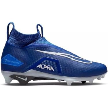 Imagem de Nike Chuteira masculina Alpha Menace Elite 3 branco/cinza partícula/amarelo opti/preto., Game Royal/University Blue/Summit Branco/Branco, 43