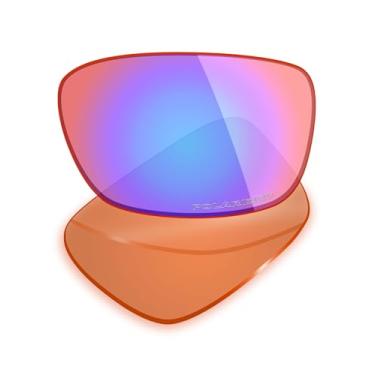 Imagem de Mryok Lentes de reposição polarizadas Plus para óculos de sol Oakley Drop Point OO9367, HD Polarized, proteção UV, resistente a impactos e ajuste perfeito - Rosa cobalto