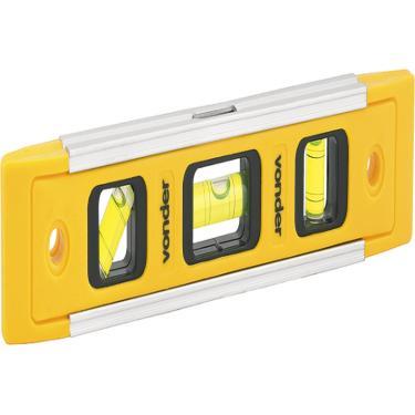 Imagem de Nível plástico torpedo 230mm 3 bolhas base magnética Vonder