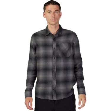Imagem de Camisa Fox Flanela Survivalist Xadrez Preto P/S