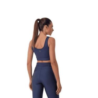 Imagem de Top Amei Basico, Ls marinho, m