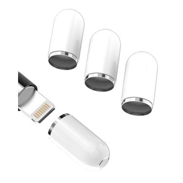 Imagem de Capa para Apple Pencil 1ª geração para iPad Pen Acessórios de substituição de primeira geração Tampas magnéticas Stylus 10th iPencil Klinke