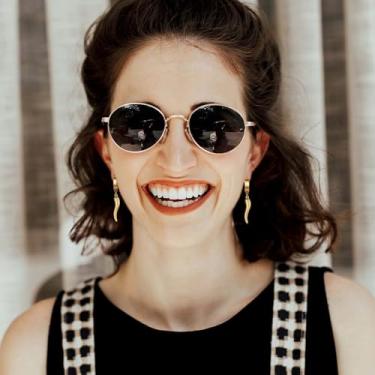 Imagem de Brincos de argola masculinos e femininos, One Size, Aço inoxidável, Sem pedra preciosa