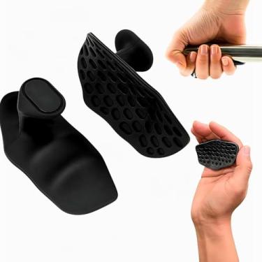 Imagem de Protetor de Mãos para Musculação, Luva Academia Feminina e Masculina, Almofadas de Silicone Antiderrapantes, Proteção Premium para Treino de Crossfit e Academia, Preto