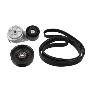 Imagem de Dasbecan Kit tensor de correia de transmissão 90K-38285 compatível com Dodge Ram 2500 3500 4500 5500 2003-2012, Sterling Bullet 45 55 2008-2010 substitui # 38285 36315 K081264HD