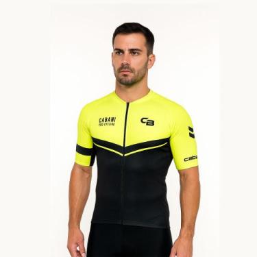 Imagem de Camisa Ciclismo Raptor Cabani Sports Masculina- Adulto, Verde, GG, Hom