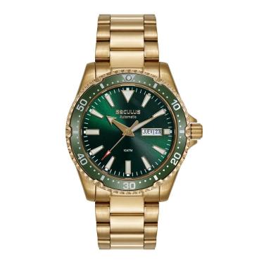 Imagem de Relógio Seculus Masculino Ref: 44237gpsvda7 Automático Dourado