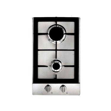 Imagem de Dominó A Gás 2 Queim. 30cm 220v Cuisinart Prime Aço Inox