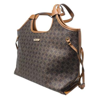 Imagem de Bolsa Feminina Estampa Geométrica Elegante Moderna Chenson