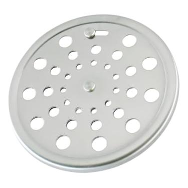 Imagem de Ralo Tipo Grelha Redonda Em Inox 15cm Abre E Fecha