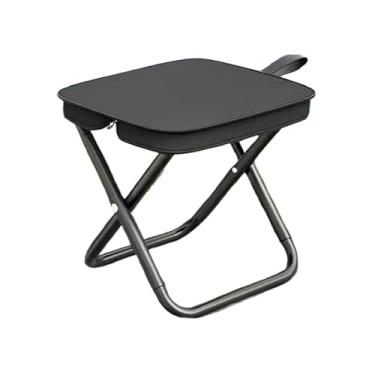 Imagem de Banqueta Dobrável cadeira de pesca leve piquenique cadeira de acampamento dobrável pano de alumínio ao ar livre portátil