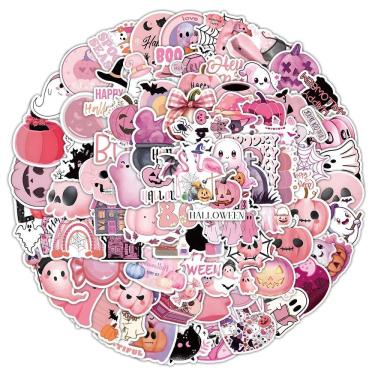 Imagem de Pacote de adesivos Horror Bloody Handprints Vampire Lips x50