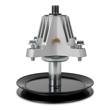 Imagem de Bularie 618-05078 918-05078 Conjunto de eixo para deck de cortador de grama de 117 cm, compatível com Cub Cad-et RZT-L46 RZT-S46 MTD ZT-S46 Craftsman Z6400 Mur-ray M200-46, substitui 618-050078 78A 91