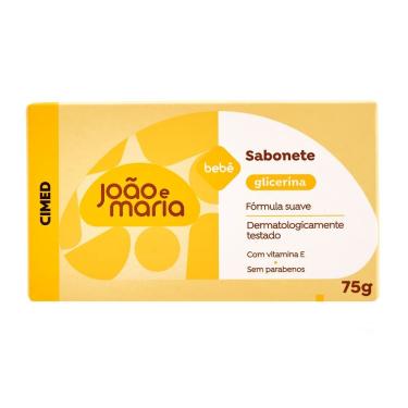 Imagem de Sabonete em Barra Glicerina Cimed Bebê João e Maria 75g