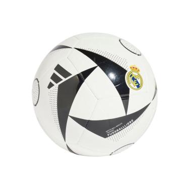 Imagem de BOLA REAL MADRID CLUB IX4019 - BRANCO/PRETO 5-Unissex