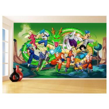 Imagem de Papel De Parede Dragon Ball Goku Vegeta Anime 3,5M Dbz270 - Você Decor