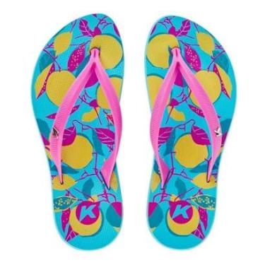 Imagem de Chinelo Kenner Ibiza Laranjas Estampada Feminino-Feminino