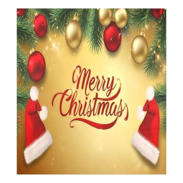 Imagem de SEHANY Capa magnética de bola de Natal, adesivos magnéticos de decoração de Natal antiarranhões para painel de geladeira e lava-louças, decoração de Natal de cozinha doméstica 58 x 66 cm