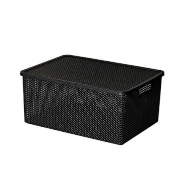 Imagem de Paramount Plásticos - Cesto Organizador Com Tampa Linea