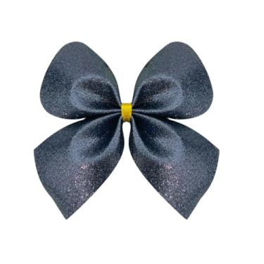 Imagem de Kit 03 Laço Lacinho G de Natal Enfeite Natalino Arvore Luxo (Grafite)