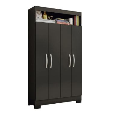 Imagem de Armário Multiuso Nt 4040 - Preto - Notável