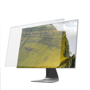 Imagem de Protetor de tela com luz azul 20-22 polegadas widescreen moldura tipo pendurado monitor PC antiUV película de filtro de proteção ocular proteção ocular, reduz a tensão ocular, 22 pol. 490 x 317 mm (22