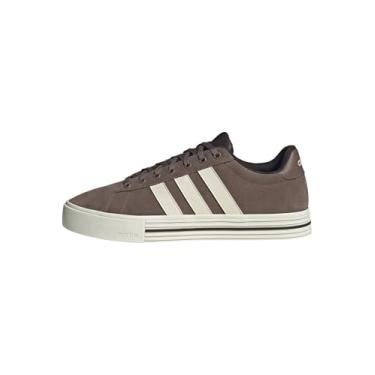 Imagem de adidas Tênis unissex adulto Daily 4.0, Earth Strata/Off White, 9 Women/8 Men