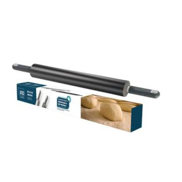 Imagem de Rolo para Massas Antiaderente 28cm - Anodillar - ANODILAR, CINZA, 28 C