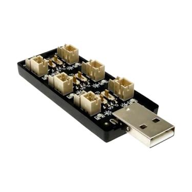 Imagem de Carregador USB de bateria LIPO 1S 3,7 V-4,2 V 6 em 1 para EMAX Tinyhawk Blade Inductrix Tiny Whoop Inductrix FPV Plus bateria Micro JST 1.25 JST-PH 2.0 mCX mCPX Conectores