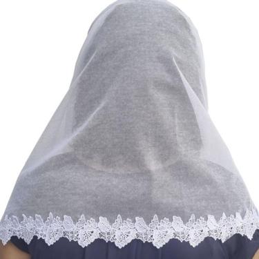 Imagem de Véu ccb ágata congregação cristã no brasil - Véus da Fer, Branco, Quad